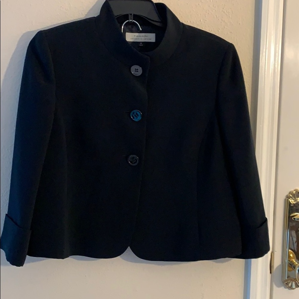 Tahari Navy Suit